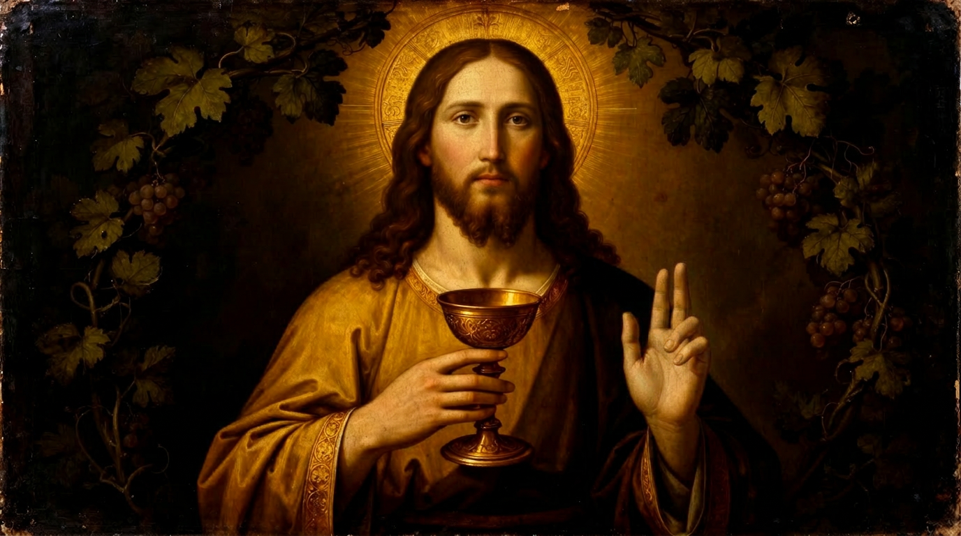 Cristo con cáliz